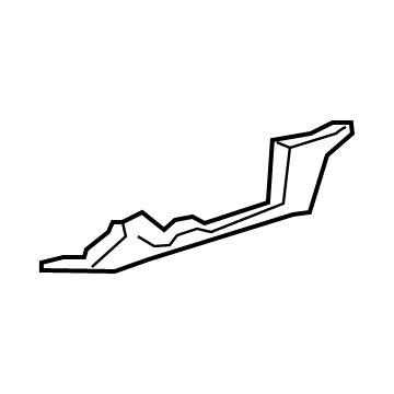 Audi 8S0-807-363 End Plate 8S0-807-363 Audi End Plate Illustration 1 of 1
