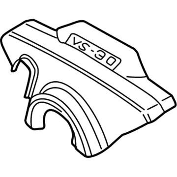 Audi A4 Quattro Engine Cover - 06C-103-927-D