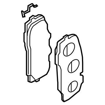 Audi S8 Brake Pads - 4N0-698-151-K