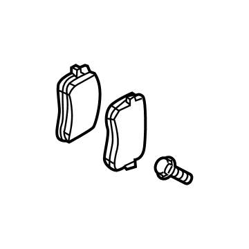 Audi Q5 PHEV Brake Pads - 8W0-698-451-R