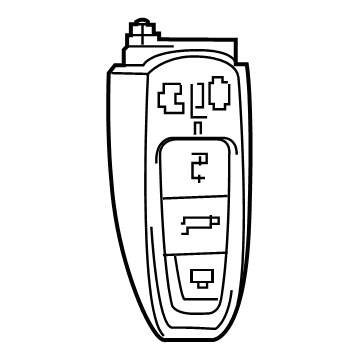 Audi Key Fob - 4N0-959-754-AM-TKE