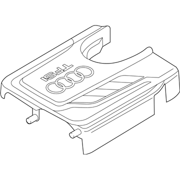 Audi A3 Sportback e-tron Engine Cover - 04E-103-925-C
