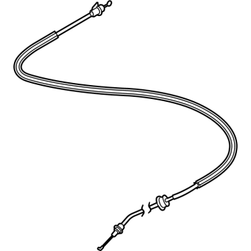 Audi SQ6 e-tron Door Latch Cable - 85H-837-085