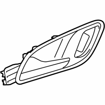 Audi Q6 e-tron Interior Door Handle - 85H-837-020-3Q7