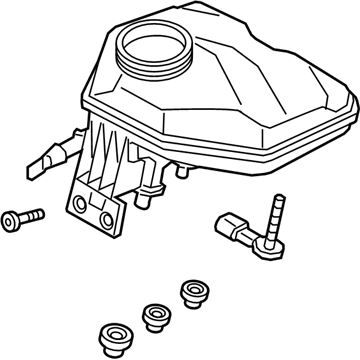 Audi SQ8 e-tron Sportback Brake Master Cylinder Reservoir - 4KE-611-301-B-REP