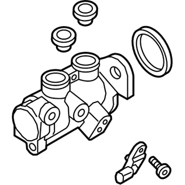 Audi Brake Master Cylinder Repair Kit - 4N0-611-021-D-REP