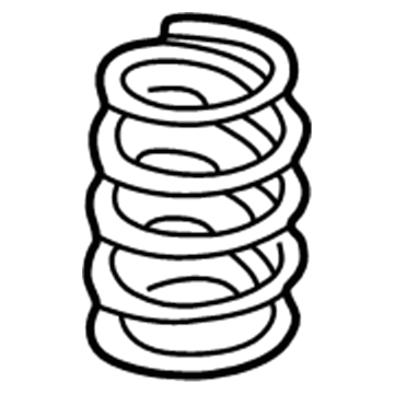Audi TT Quattro Coil Springs - 8N0-411-105-AD