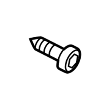 Audi N-106-021-01 Package Tray Speaker Bolt