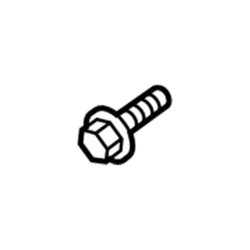 Audi N-107-414-02 Storage Tray Mount Bolt