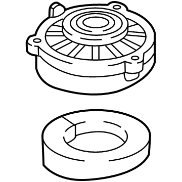 Audi Q8 Strut Mounts - 4M6-413-333-D