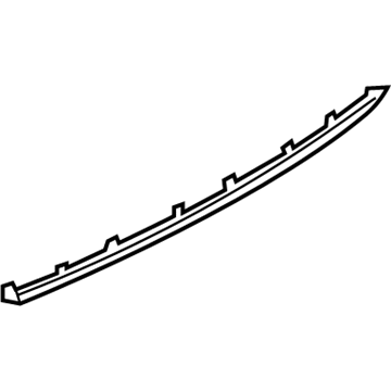 Audi 8W6-807-823 Filler Trim 8W6-807-823 Audi Filler Trim Illustration 1 of 1
