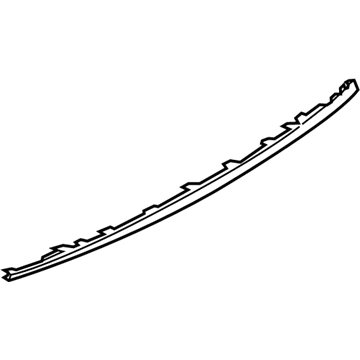Audi 8W6-853-551-3Q7 Center Molding 8W6-853-551-3Q7 Audi Center Molding Illustration 1 of 1