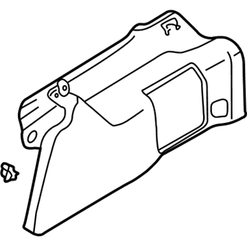 Audi 4B9-863-880-G-LCQ Side Trim Panel Audi 4B9-863-880-G-LCQ Side Trim Panel