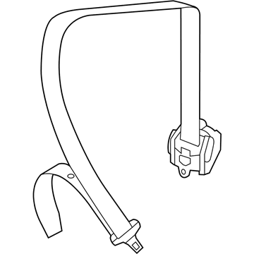 Audi 8W7-857-805-D-V04 Seat Belt Audi 8W7-857-805-D-V04 Seat Belt