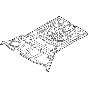 Audi Q5 Sportback Floor Pan - 80A-803-093-A-STL