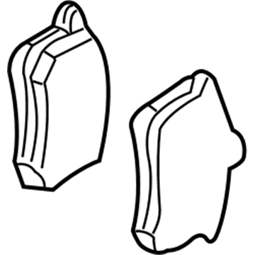 Audi A4 Brake Pads - 4D0-698-451-G