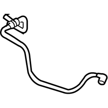 Audi Crankcase Breather Hose - 1K0-201-160-AF