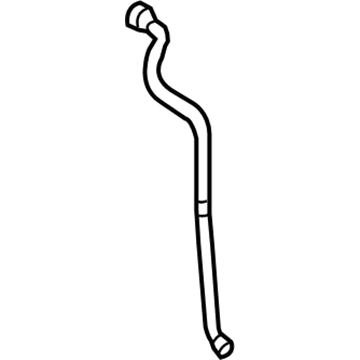 Audi Crankcase Breather Hose - 1K0-201-160-AH
