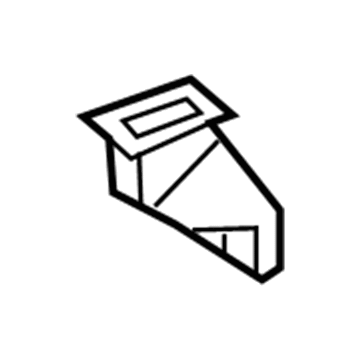 Audi Q7 Air Duct - 7L0-819-348-A
