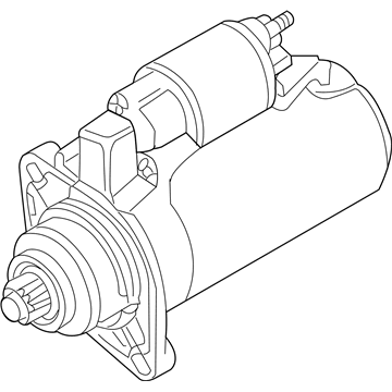 Audi TT RS Quattro Starter - 02M-911-023-S