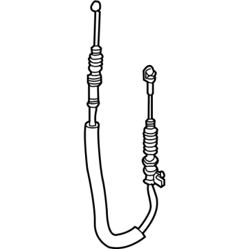 Audi SQ6 e-tron Door Latch Cable - 4N0-837-099