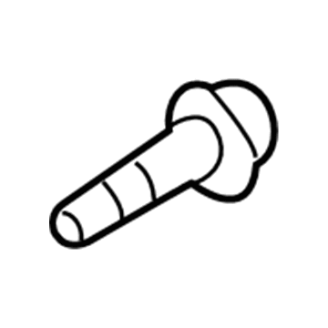 N-104-514-09 Audi Oil Tube Bolt Illustration 1 of 1