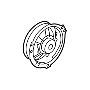 Audi A5 Sportback Car Speakers - 8W6-035-411-A