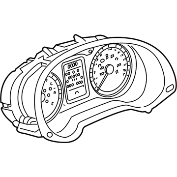Audi Q3 Quattro Tachometer - 8U0-920-970-E