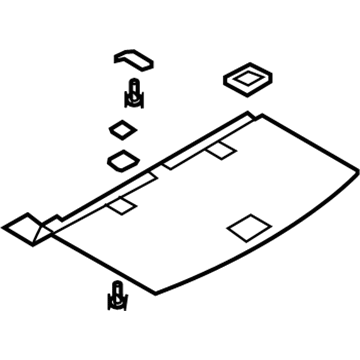Audi 4L0-863-462-BA-J49 Floor Cover Audi 4L0-863-462-BA-J49 Floor Cover