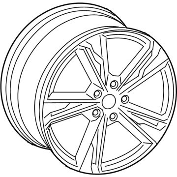 Audi Q3 Alloy Wheels - 83A-601-025-B