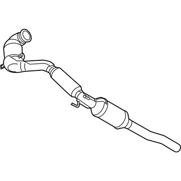 Audi A3 Sportback e-tron Exhaust Pipe - 5Q0-254-502-GX