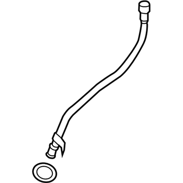 Audi TT RS Quattro Dipstick Tube - 07K-115-610-B
