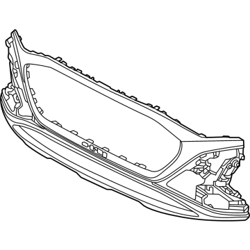 Audi Q8 e-tron Sportback Bumper - 4KE-807-725-X7L