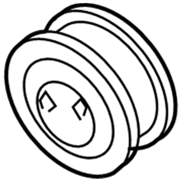Audi A8 Quattro Crankshaft Pulley - 077-105-251-Q