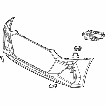 Audi RS7 Sportback Bumper Cover - 4K8-807-065-K-GRU