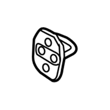 Audi Front Door Striker - 4H0-837-033