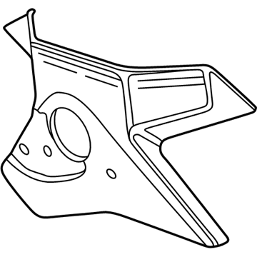 Audi 078-103-927-E Belt Tensioner Cover Audi 078-103-927-E Belt Tensioner Cover