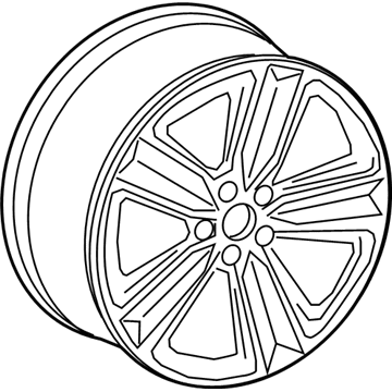 Audi RS5 Sportback Alloy Wheels - 8W0-601-025-CS