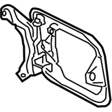 Audi S4 Fuel Door - 8H0-809-905