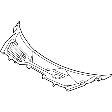 Audi e-tron GT Grille - 4J3-819-401-B-0K1