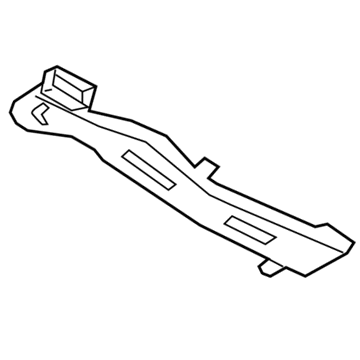 Audi SQ8 e-tron Sportback Air Duct - 4KE-819-811