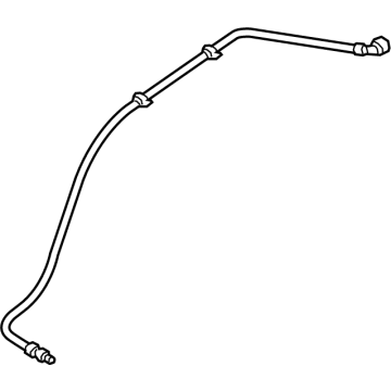8W0-955-667-B Audi Washer Hose Illustration 1 of 1