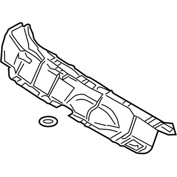 Audi A3 Exhaust Heat Shield - 1K0-825-661-S