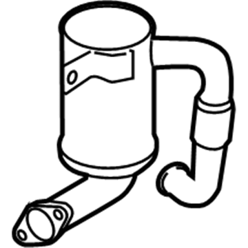 Audi 1K0-253-120 Tube Assembly Audi 1K0-253-120 Tube Assembly