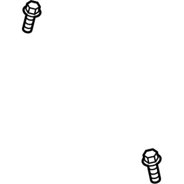 Audi N-100-092-09 Side Shield Bolt N-100-092-09 Audi Side Shield Bolt Illustration 1 of 1