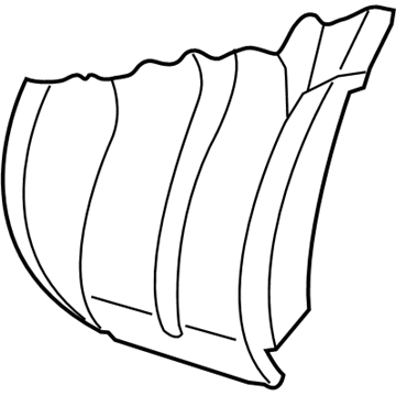 Audi 4G0-881-776-J Seat Back Pad Audi 4G0-881-776-J Seat Back Pad