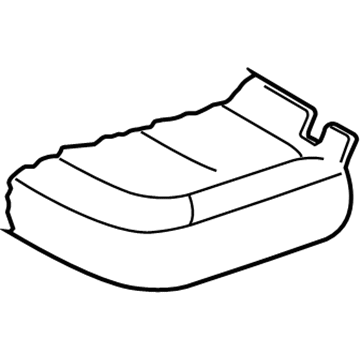 Audi Q7 Seat Cushion - 4L0-883-375-C