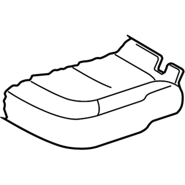 Audi Q7 Seat Cushion - 4L0-883-376-C