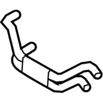 Audi A3 Quattro Cooling Hose - 022-121-049-G
