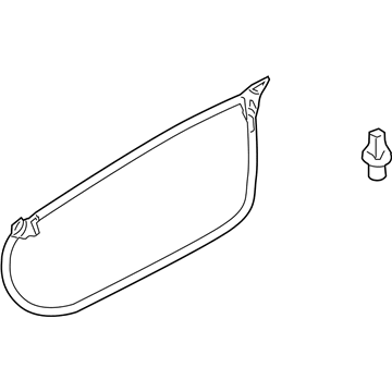 Audi R8 Door Seal - 420-837-912-J
